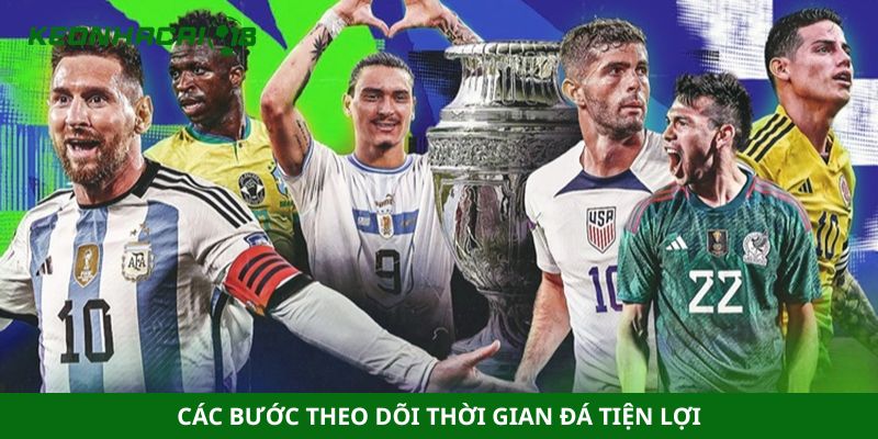 Các bước theo dõi thời gian đá tiện lợi