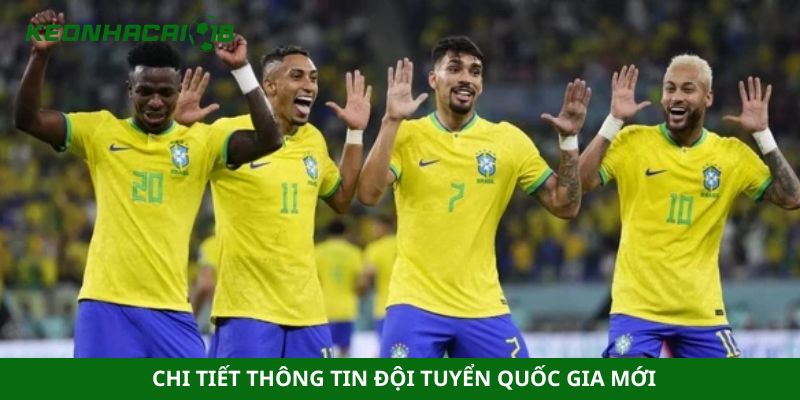 Chi tiết thông tin đội tuyển quốc gia mới