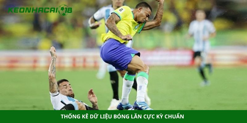 Thống kê dữ liệu bóng lăn cực kỳ chuẩn
